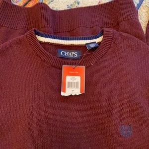 maroon chaps sweater